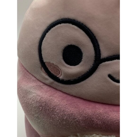 Squishmallows Pink & Cream Caterpillar Plush Toy With Glasses - Picture 4 of 10